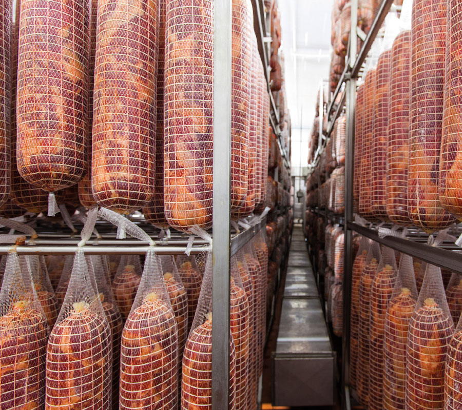 Fasi della produzione artigianale di salumi: lavorazione manuale e rispetto della tradizione norcina parmense