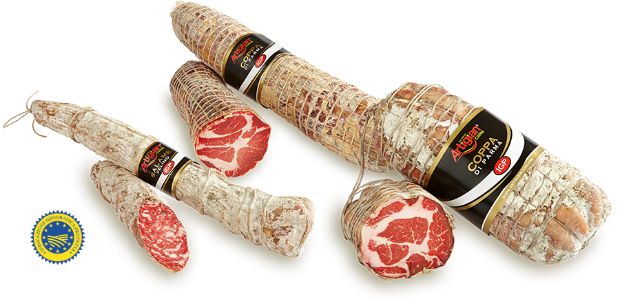 prodotti-igp-home-artigian-carni Gamma di salumi certificati IGP e specialità norcine artigianali Artigian Carni - Felino Parma